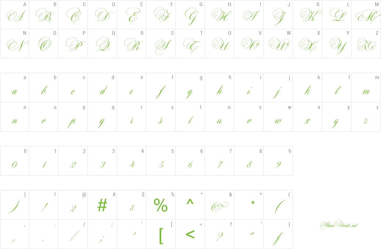 Font Maratre preview